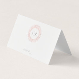 エレガントバラ金ゴールドモノグラム座席表 – 折り畳み