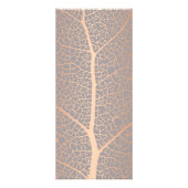 エレガントバラ金ゴールドリーフツリーパターン ラックカード (裏面)