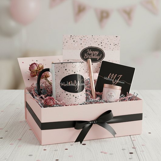 エレガントバラ金ゴールドレタリングオンブラックマグカップ マグカップ