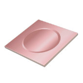 エレガントバラ金ゴールド変更可能画像テンプレート タイル (側面)