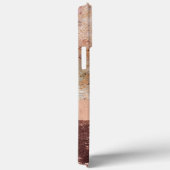 エレガントバラ金ゴールド大理石瑪瑙スクリプト Case-Mate iPhoneケース (裏面 / 右)