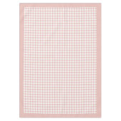 エレガントバラ金ゴールド市松模様に格子状テーブルクロス テーブルクロス (正面)