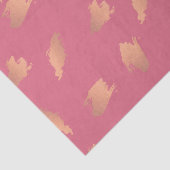 エレガントバラ金ゴールド抽象芸術ブラシパターン 薄葉紙 (詳細)