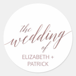 エレガントバラ金ゴールド書道封筒用シール ラウンドシール