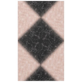 エレガントバラ金ゴールド紙吹雪黒大理石画像 テーブルクロス (正面)