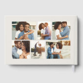 エレガントバラ金ゴールド結婚の初期化 ゲストブック (裏面)