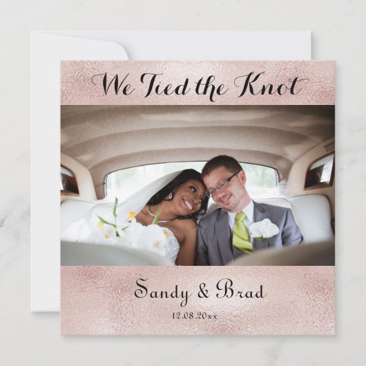 エレガントバラ金ゴールド結婚写真の発表 (正面)