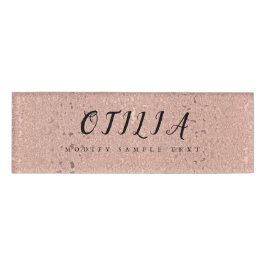 エレガントバラ金ゴールド美しいサロン 名札