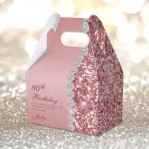 エレガントバラ金ゴールド80誕生日