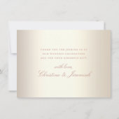 エレガントバラ金ゴールド サンキューカード (裏面)