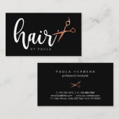 エレガントバラ金ゴールド 名刺 (正面/裏面)