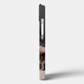 エレガントバラ金ゴールドMarbleテクスチャ Case-Mate iPhoneケース (裏面 / 左)