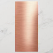 エレガントバラ金結婚箔 メニュー (裏面)