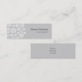 エレガントバラ スキニー名刺 (正面/裏面)