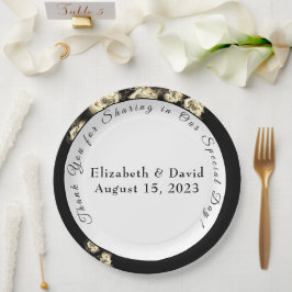 エレガントバラ ペーパープレート