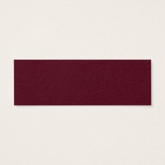 エレガントバーグンディフローラの結婚ウェブサイトRSVP (裏面)