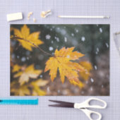 「エレガントパターン（の模様が）あるティッシュペーパー」 薄葉紙 (クラフト)