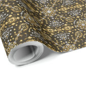 エレガントパターン（の模様が）ある ラッピングペーパー (ロールコーナー)