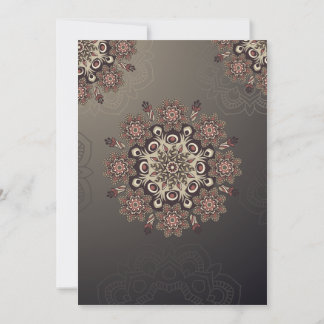 エレガントパーソナライズされたインディアン結婚式招待状車 招待状