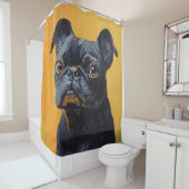 エレガントパーソナライズされたカスタム写真の追加 シャワーカーテン (インサイチュ)