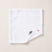 エレガントパーソナライズされたカラフル鶏 バスタオルセット (ウォッシュタオル)