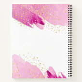 エレガントパーソナライズされたピガーリーク ノートブック (裏面)