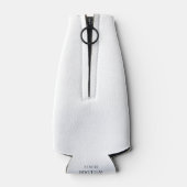 エレガントパーソナライズされたボトルクール ボトルクーラー (裏面)