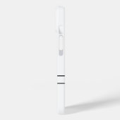 エレガントパーソナライズされたモノグラムの名前をカスタムする Case-Mate iPhoneケース (裏面 / 左)