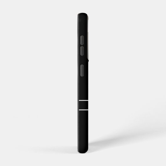 エレガントパーソナライズされたモノグラムの名前をカスタムする SAMSUNG GALAXYケース (右側面)