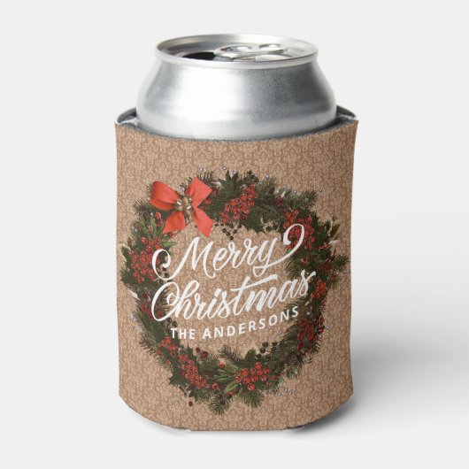 エレガントパーソナライズされたリース |クーラーボックス 缶クーラー (缶正面)