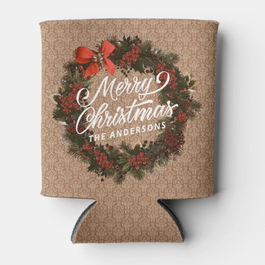 エレガントパーソナライズされたリース |クーラーボックス 缶クーラー (正面)