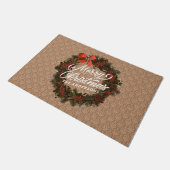 エレガントパーソナライズされたリース |書式 ドアマット (アングル)