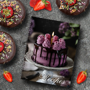 エレガントパーソナライズされたレシピ ノートブック