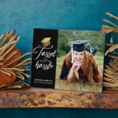 エレガントパーソナライズされた卒業写真プラーク フォトプラーク (側面)