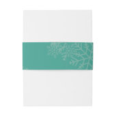 エレガントパーソナライズされた結婚式 招待状ベリーバンド (裏面例)