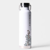 エレガントパーソナライズされた誕生日ギフト ウォーターボトル (正面)