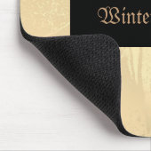 エレガントパーソナライズされた金ゴールド マウスパッド (コーナー)