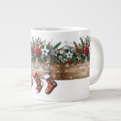 エレガントパーティーモダン ジャンボコーヒーマグカップ (正面右)