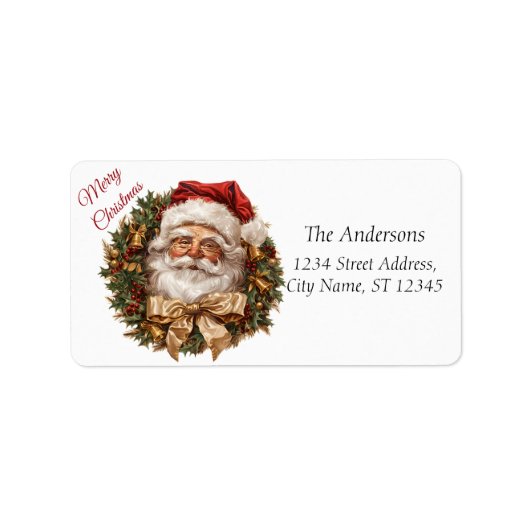 エレガントパーティーモダン ラベル (正面)