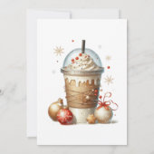 エレガントパーティーモダン 招待状 (裏面)