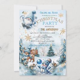 エレガントパーティーモダン 招待状