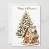 エレガントパーティーモダン 招待状 (裏面)