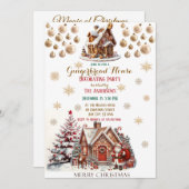 エレガントパーティーモダン 招待状 (正面/裏面)