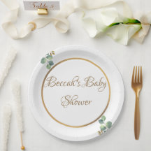 エレガントパーティー紙プレート