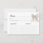 エレガントパールズボーミニマルレシピカード (正面)