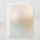 エレガントパールハート 30周年結婚記念日 招待状 (裏面)