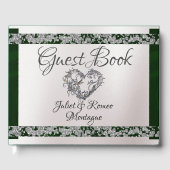 エレガントパール、エメラルドリボン&スパークル ゲストブック (正面)