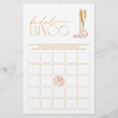 エレガントパール&プロセッコブライダルシャワービンゴゲーム (正面)