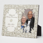 エレガントパール 30周年 結婚記念日 フォト フォトプラーク (側面)