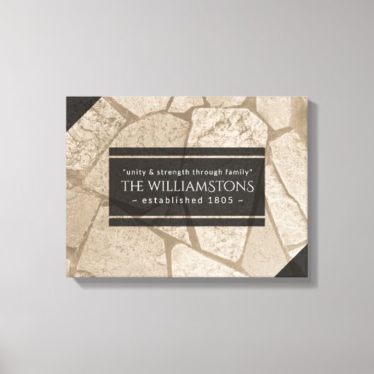 エレガントヒビひび キャンバスプリント (正面)